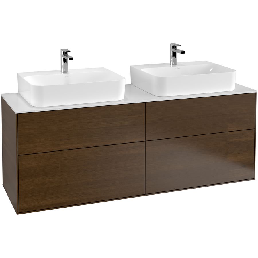 Wastafelonderkast Finion 1600x603x501mm W.Veneer G18100GN