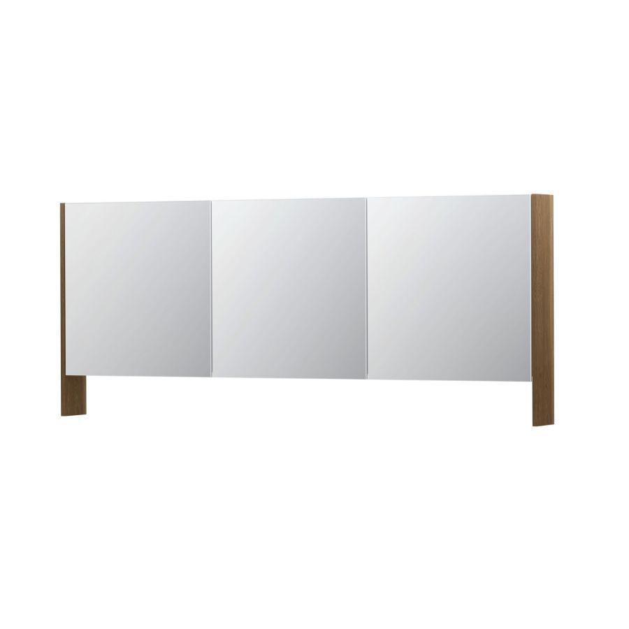 INK SPK3 Spiegelkast 3dr & open planchet Aqua 180x74