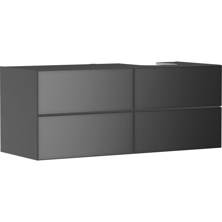 Onderkast Slate Matt Grey / front metallic slate grey 1370x550mm 4x la voor console R Xevolos E 54241770