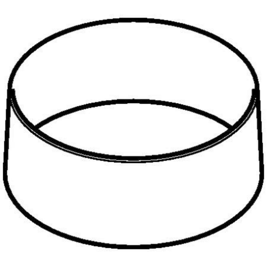 Polyethyleen (PE) rvs steunring Polyethyleen (PE) buizen en hulpstukken 56mm