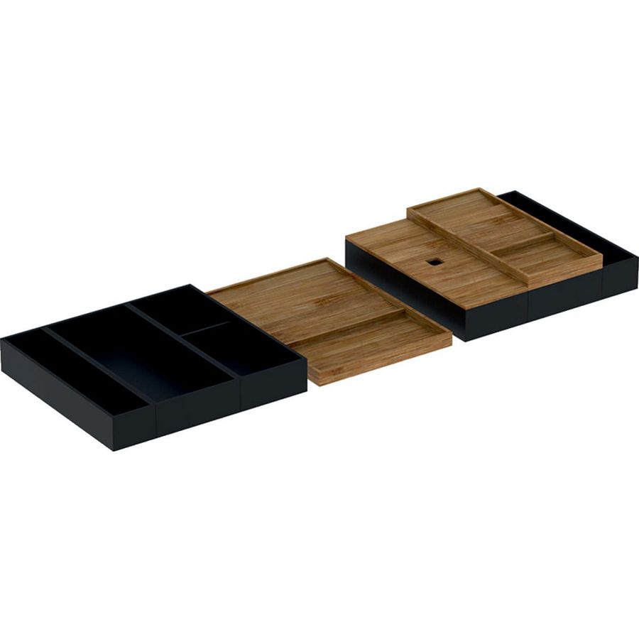 set lade-indelers v bovenste lade breedte 105 cm