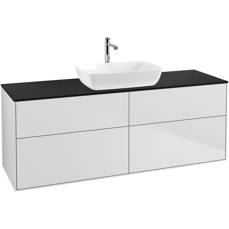 Wastafelonderkast Finion 1600x603x501mm White Matt Lacquer G85200MT