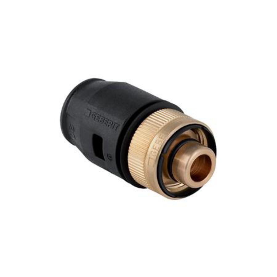 Snelkoppeling aftakking verdeler messing d20 PUSHFIT VVE= 10