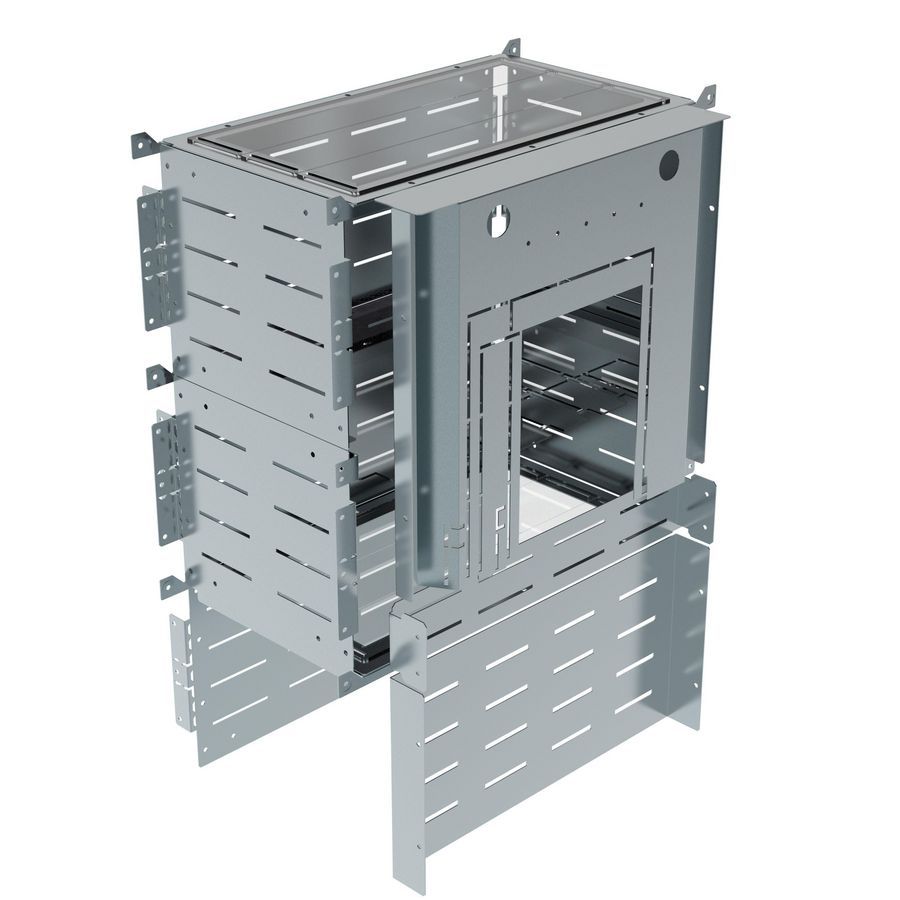 Compartimenteerset DMX3 D725 1600 24 mod. rastermaat 600mm