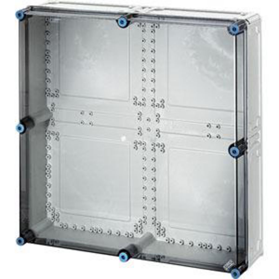 Mi L. beh. IP65 BM8 600x600x170mm Transparant deksel