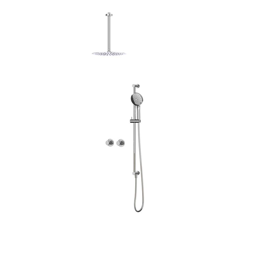 Afbouwdeel regendouche IVY combiset Nexus 3 inbouwthermostaat chroom CSN3EXCRBCCB excl. inbouwbox
