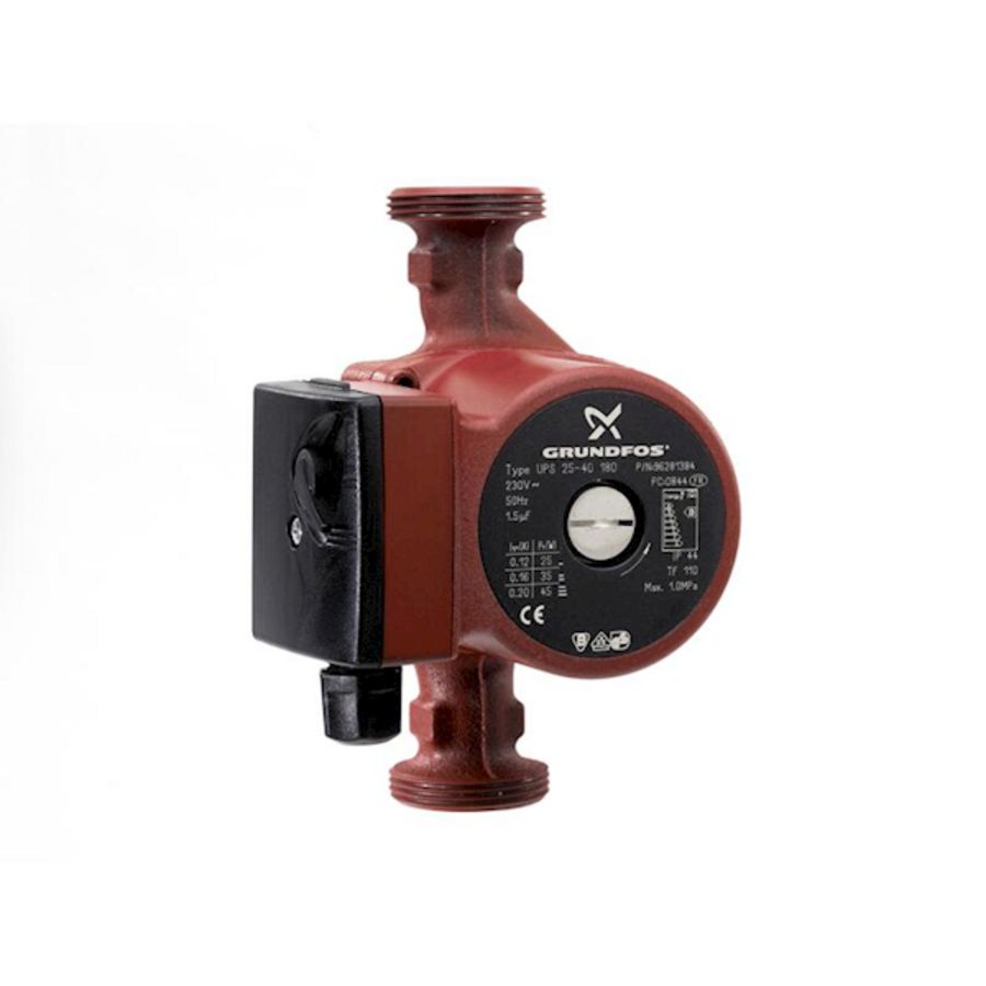 Tapwaterpomp UPS 25-60 N 1.1/2"bt. 180mm 9H 230v