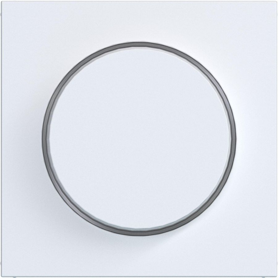 Afdekking draaidimmer A.x/C.x lichtwit mat