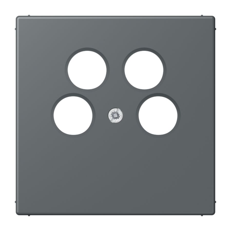 Afdekking SAT/TV 4-gats Ankaro LC32010