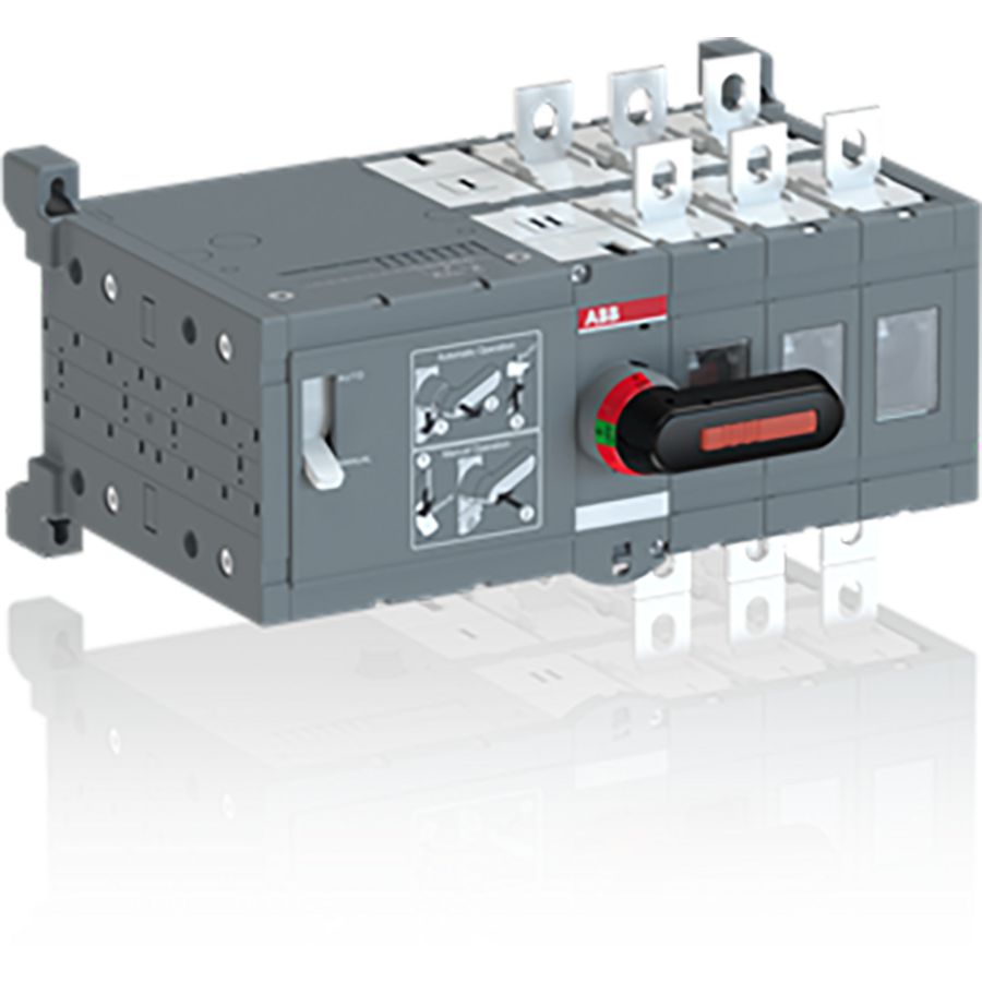 Gemotoriseerde omschakelaar 160A 3P 24VDC motor