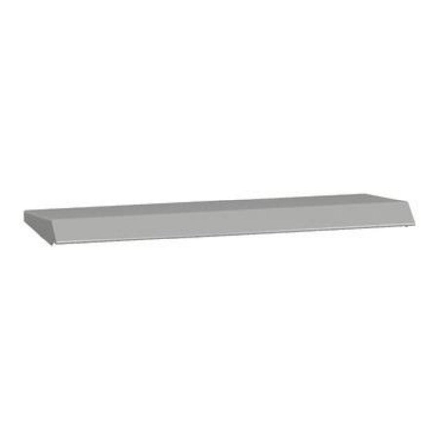 Regendak 500x200mm RAL7035 Spacial WM