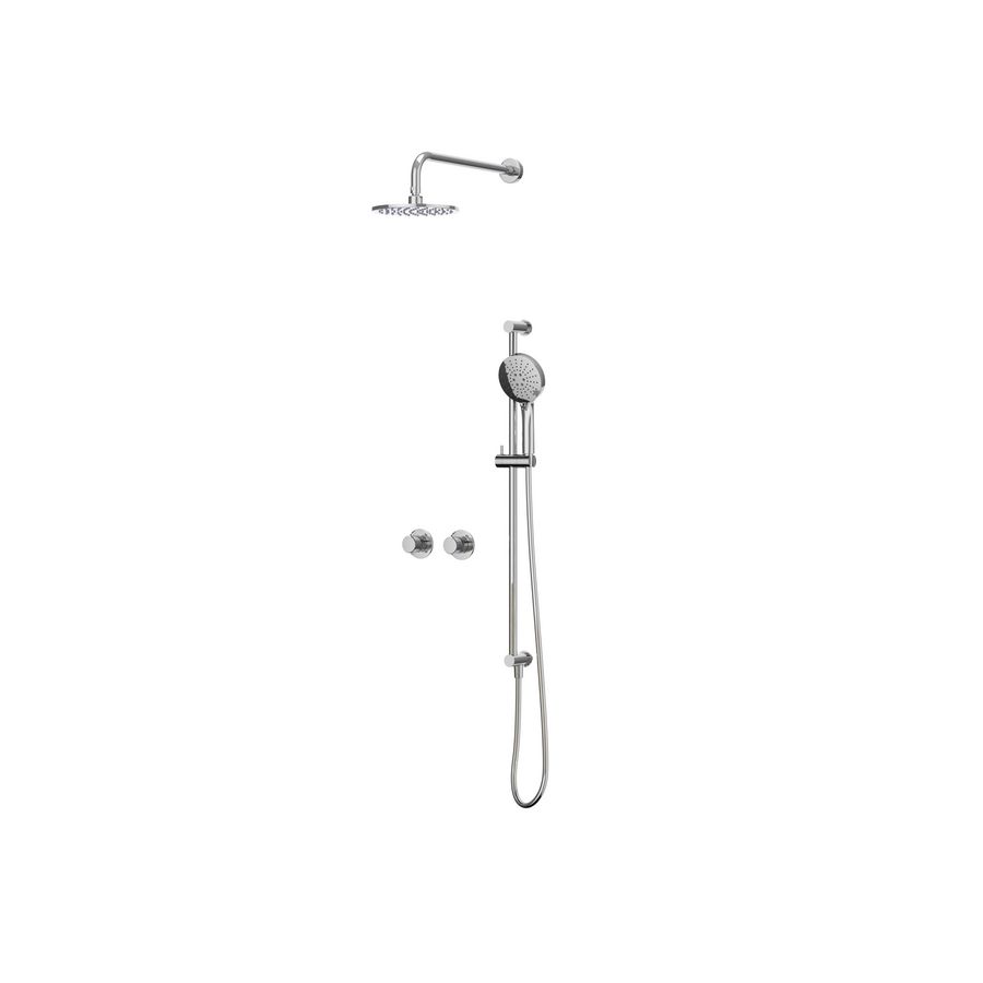 Afbouwdeel regendouche IVY combiset Nexus 3 inbouwthermostaat chroom CSN3EXCRBDAB excl. inbouwbox
