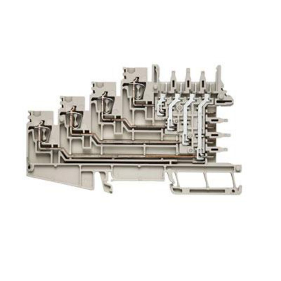 Doorvoerklem d.beige 2.5 1906970000 VVE=50