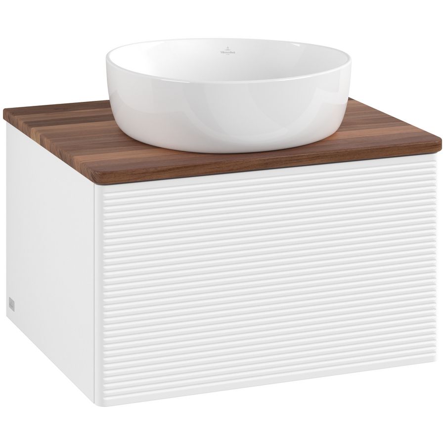Wastafelonderkast Antao 600x360x500mm White Matt Lacquer K29112MT
