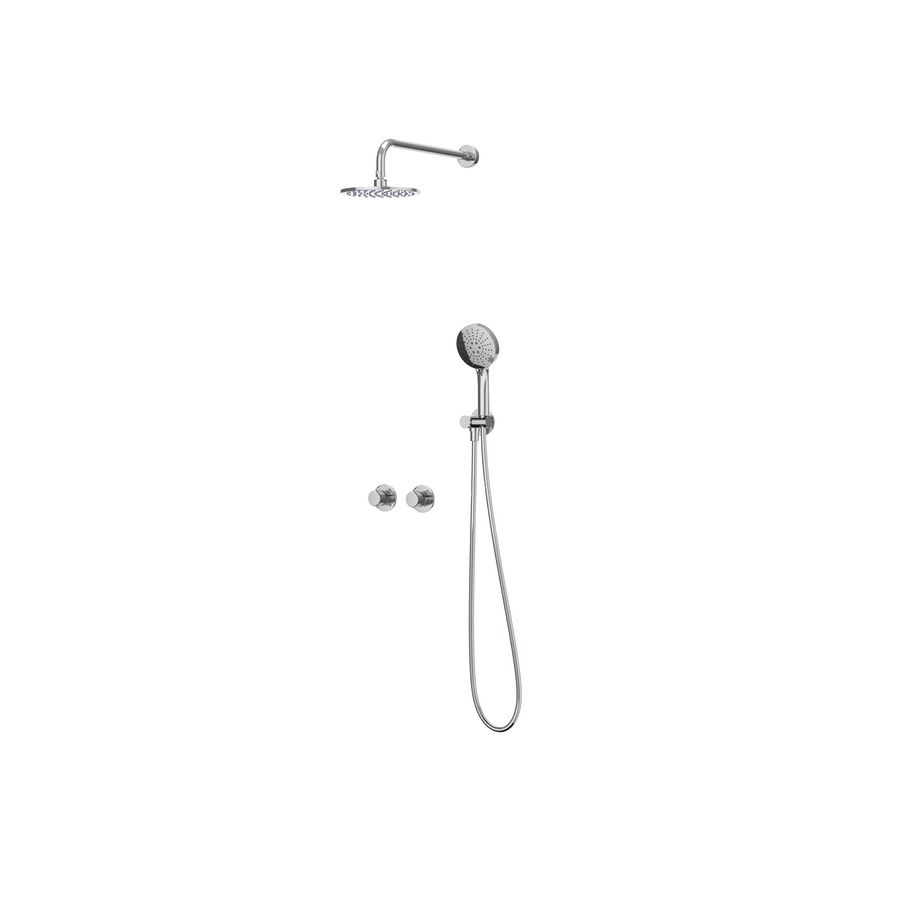 Afbouwdeel regendouche IVY combiset Nexus 3 inbouwthermostaat chroom CSN3EXCRBDAC excl. inbouwbox