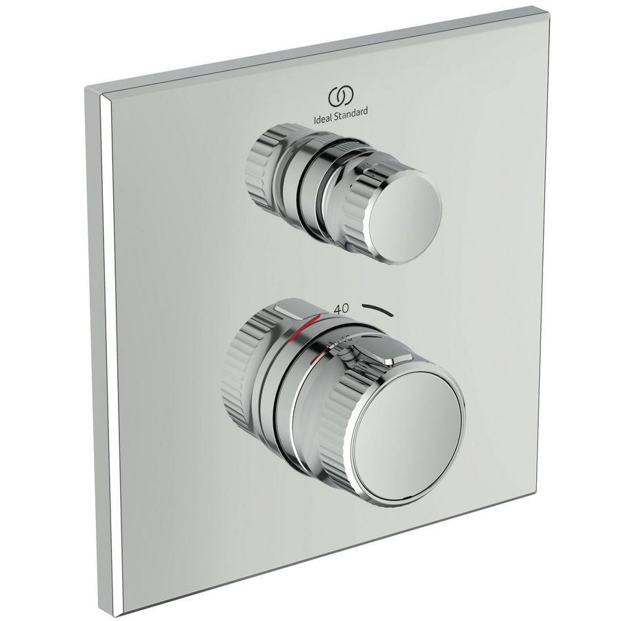 navigo douchetherm 1 functie vierkant opb.deel chroom A7301AA