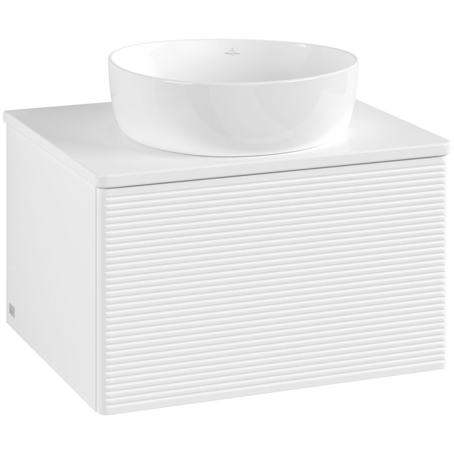 Wastafelonderkast Antao 600x360x500mm White Matt Lacquer K29150MT