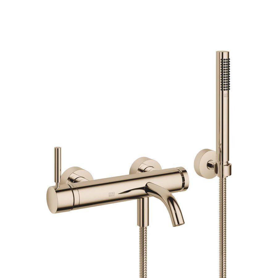 META 1-hendel badmengkraan wandmontage douchegar.Light Gold