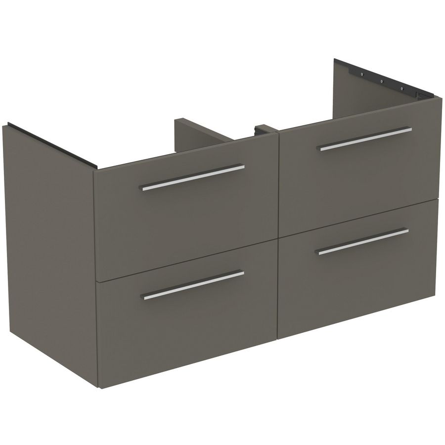 Wastafelmeubel I.LIFE-B 120cm 4x la mat quartz grijs