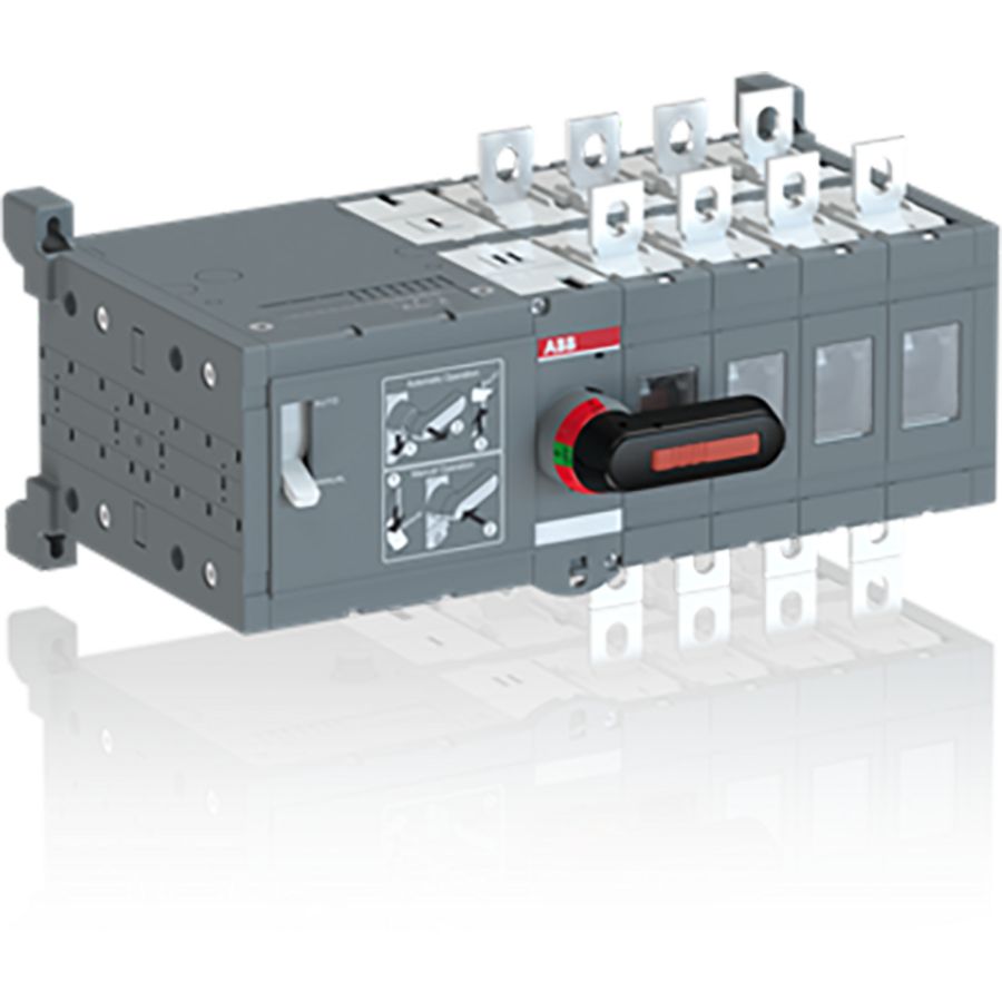 Gemotoriseerde omschakelaar 160A 4P 24VDC motor