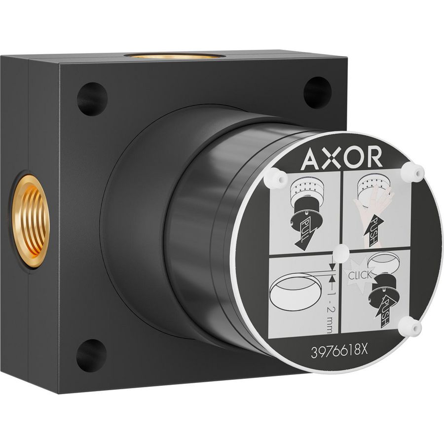 Inbouwdeel hoofdd. 2 straalsoorten plafondaansluiting AXOR ShowerSphere