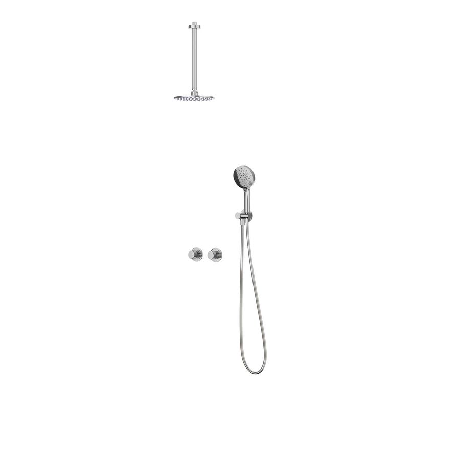 Afbouwdeel regendouche IVY combiset Nexus 3 inbouwthermostaat chroom CSN3EXCRBDCC excl. inbouwbox