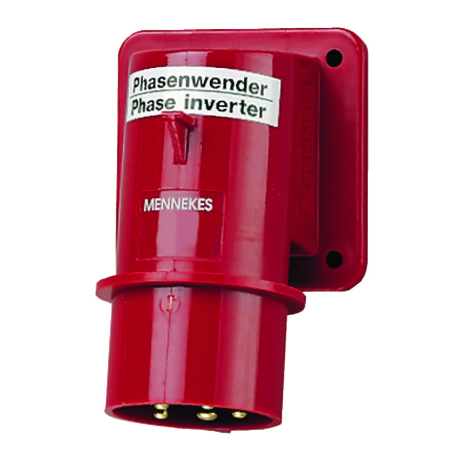 Toestelcontactstop 32A 5-polig  6H 400V IP44 fasenw