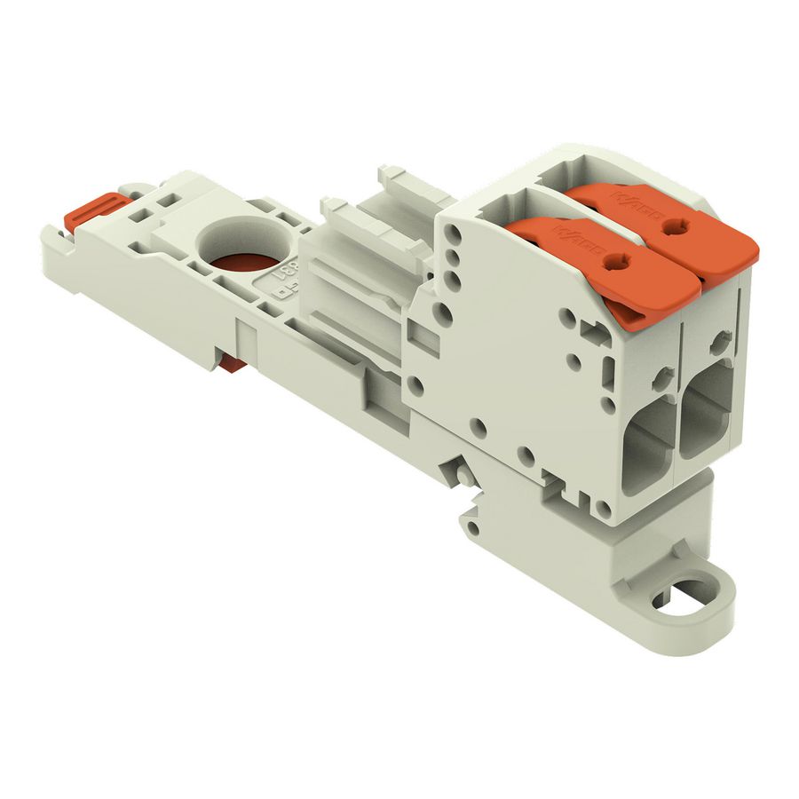 1-draads FE steker Hendel li.grijs 831-1102/306-000 VVE=12