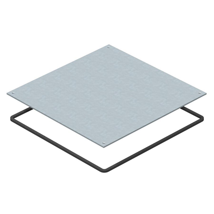 Blinddeksel UZD250-2/3 v. nat onderhoud 282x282x4
