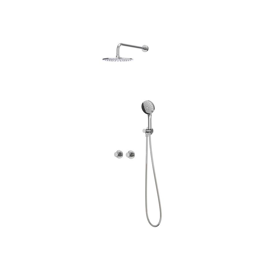 Afbouwdeel regendouche IVY combiset Nexus 3 inbouwthermostaat chroom CSN3EXCRBEAC excl. inbouwbox