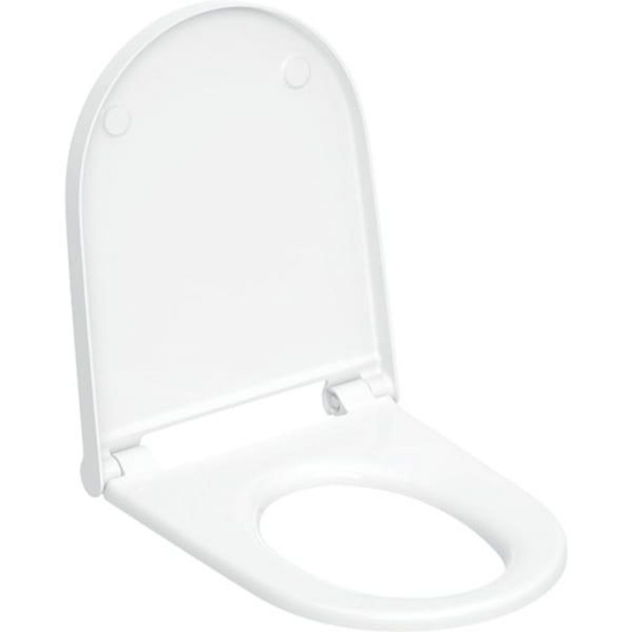Closetzitting met deksel voor Geberit AquaClean Sela Alpien wit