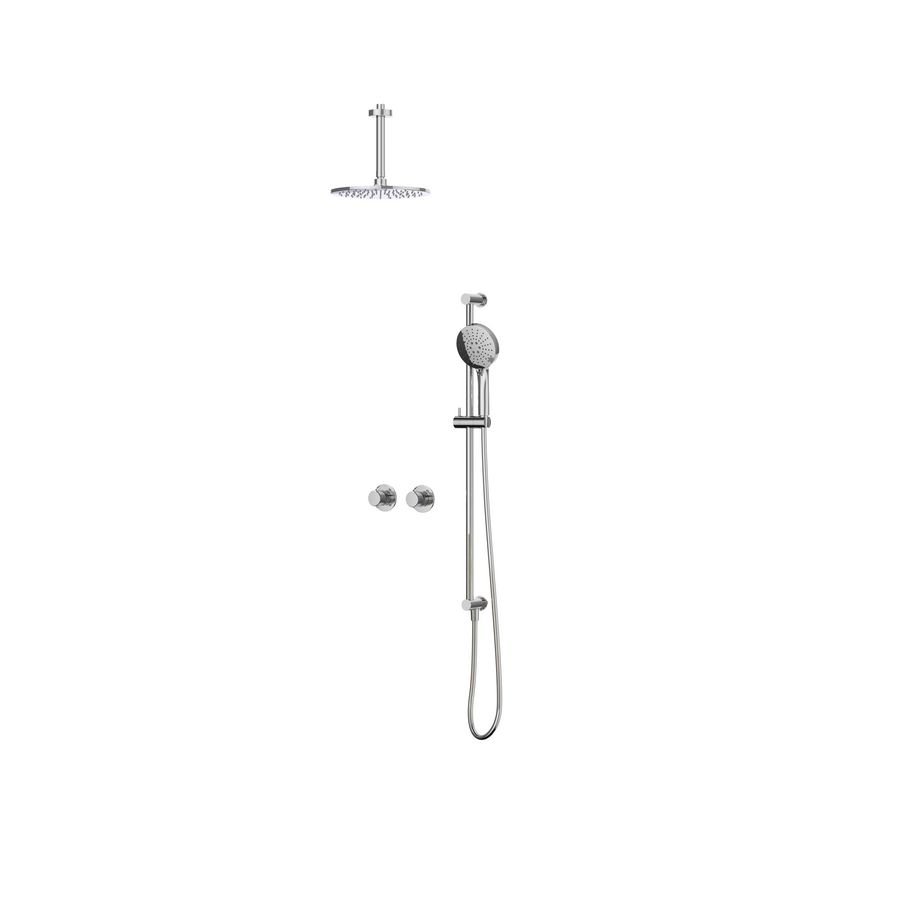 Afbouwdeel regendouche IVY combiset Nexus 3 inbouwthermostaat chroom CSN3EXCRBEBB excl. inbouwbox