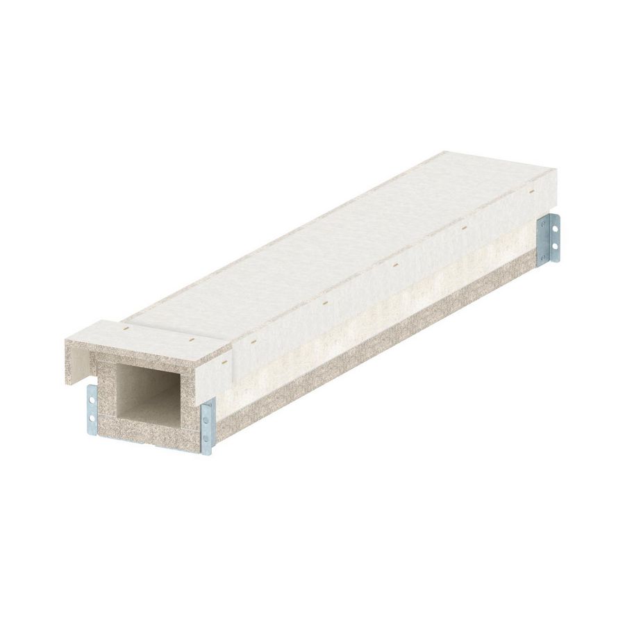 Brandwerendkanaal EI60 Hangende Montage 1000x100x80