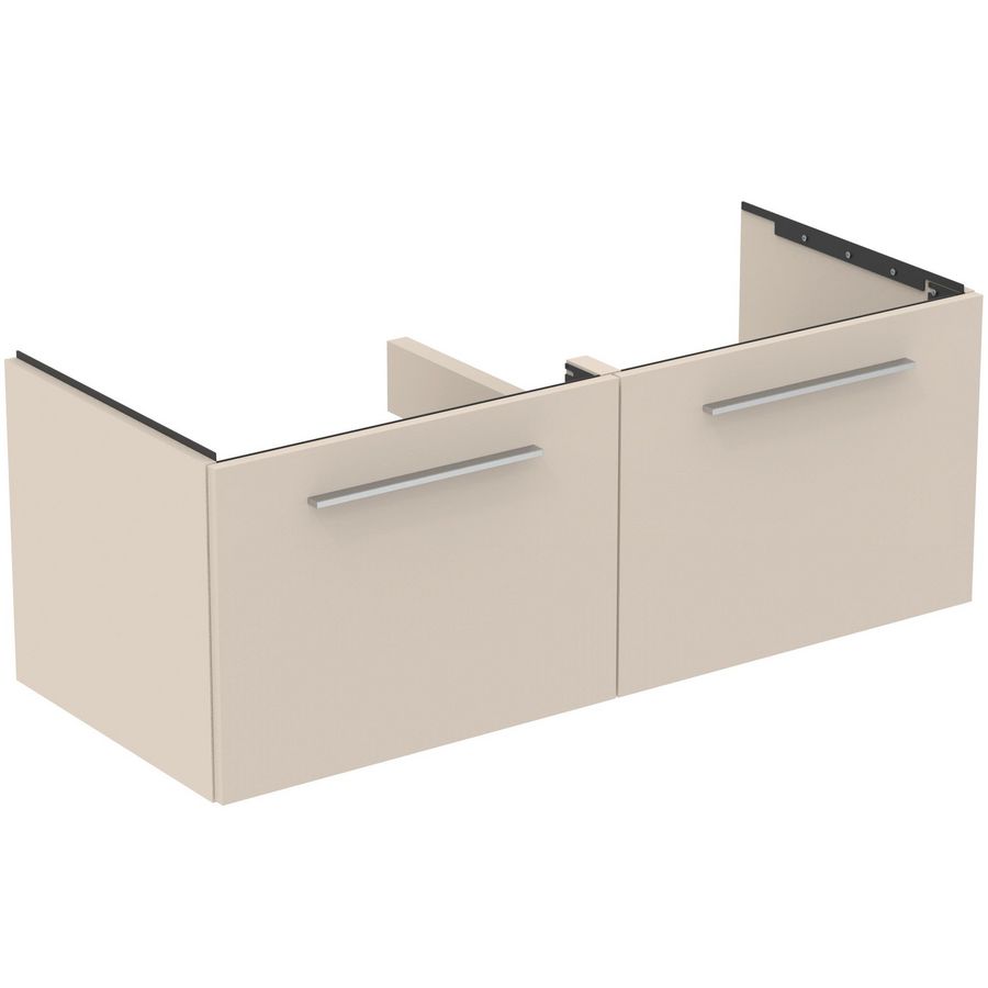 Wastafelmeubel I.LIFE-B 120cm 2x la mat zand beige
