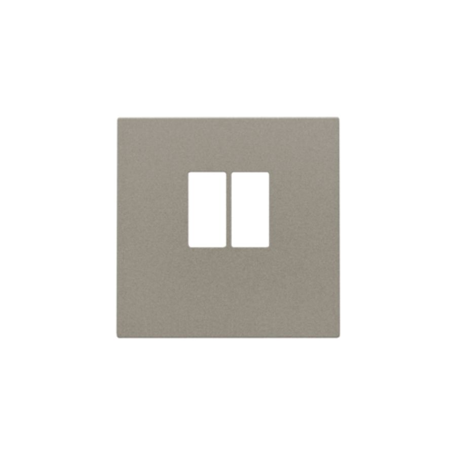 Afwerkingsset enkelvoudige luidsprekeraansl. bronze