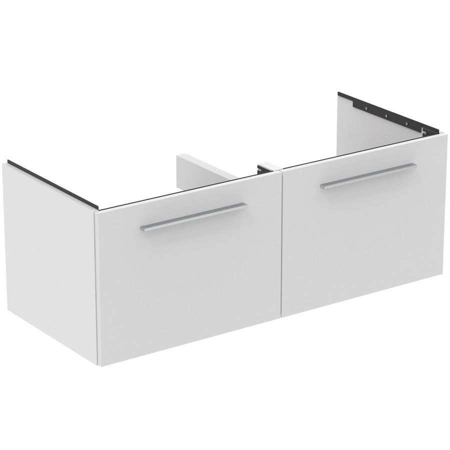 Wastafelmeubel I.LIFE-B 120cm 2x la mat wit