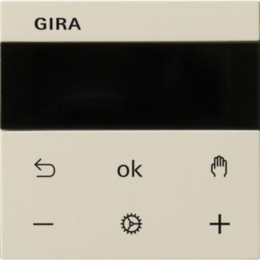 S3000 ruimtetemperatuurregelaar Display System 55 creme wit