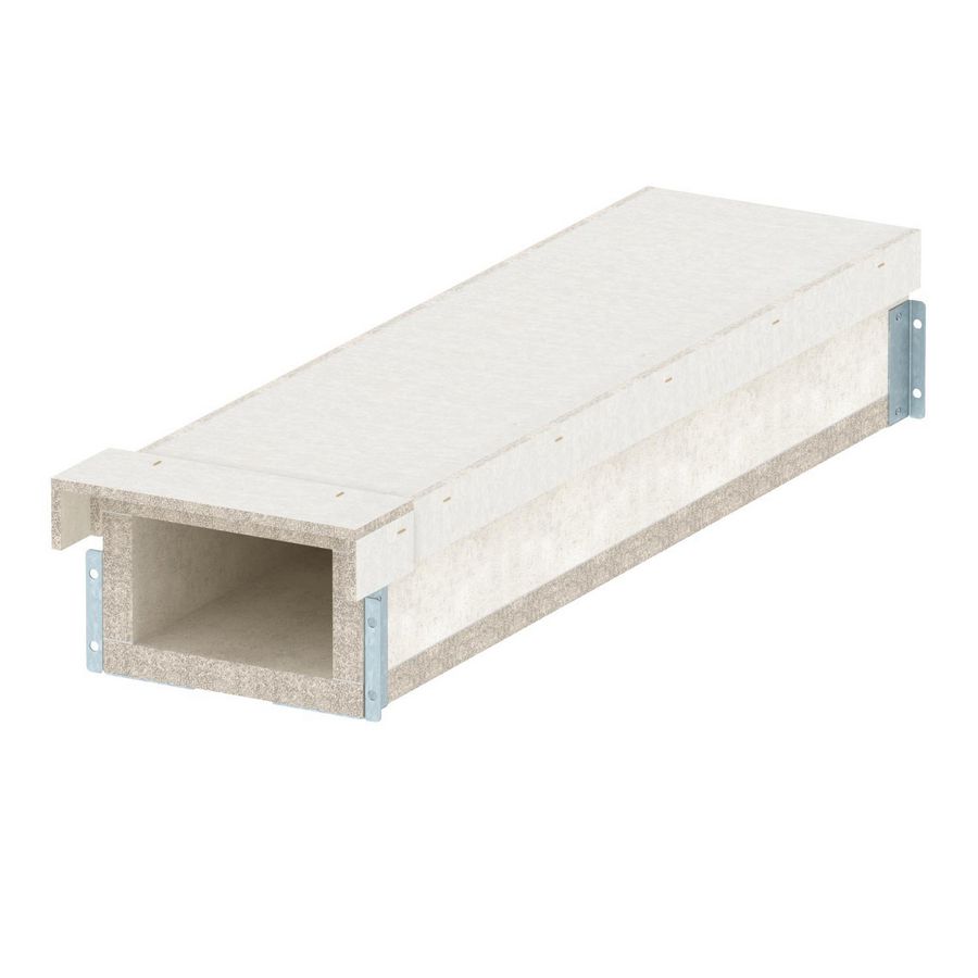 Brandwerendkanaal EI60 Hangende Montage 1000x200x120