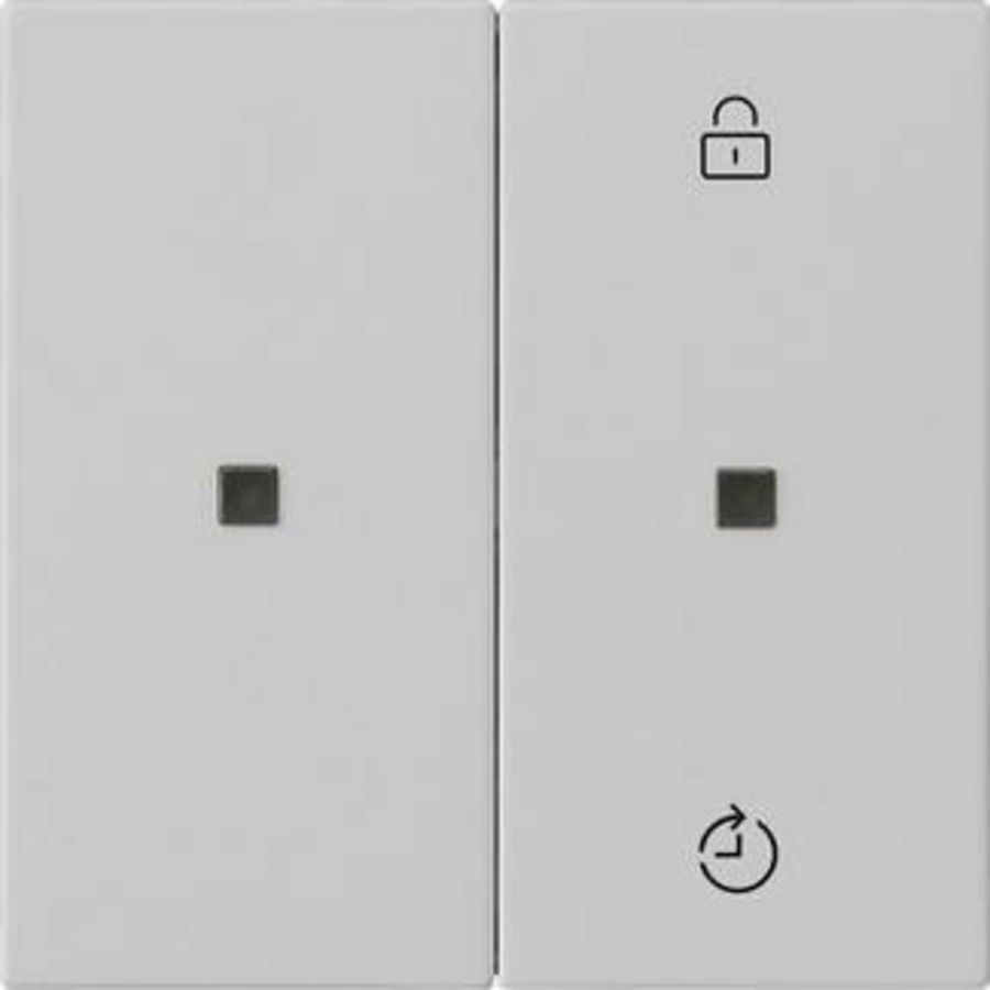 Gira eNet draadloos bedieningselement-opzetstuk Memory System 55 grijs m