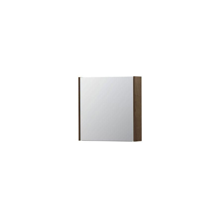 INK SPK1 Spiegelkast 1 dr Chocolate fineer 60x60