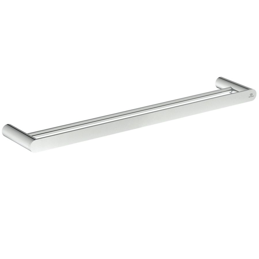 conca handdoekhouder 60cm rond dubbel chroom T4501AA