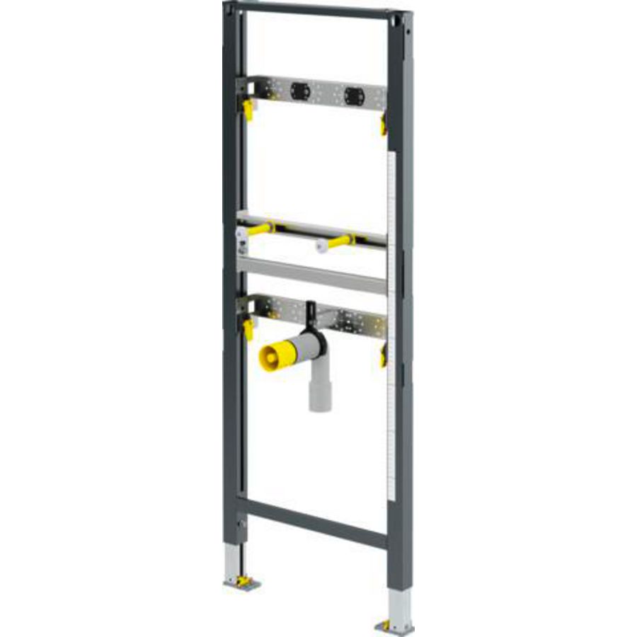 Wastafel-Element 1300x500 staal/antraciet-RAL7016 8540