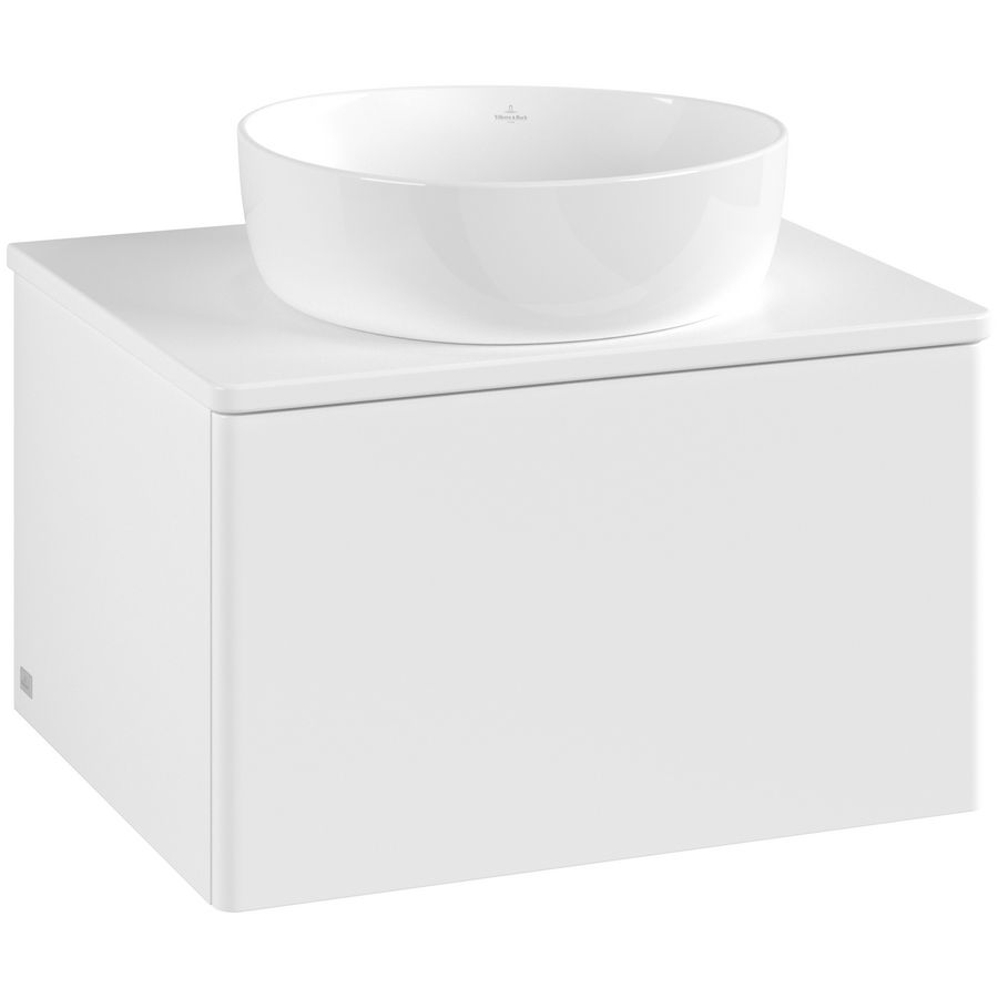 Wastafelonderkast Antao 600x360x500mm White Matt Lacquer L29010MT