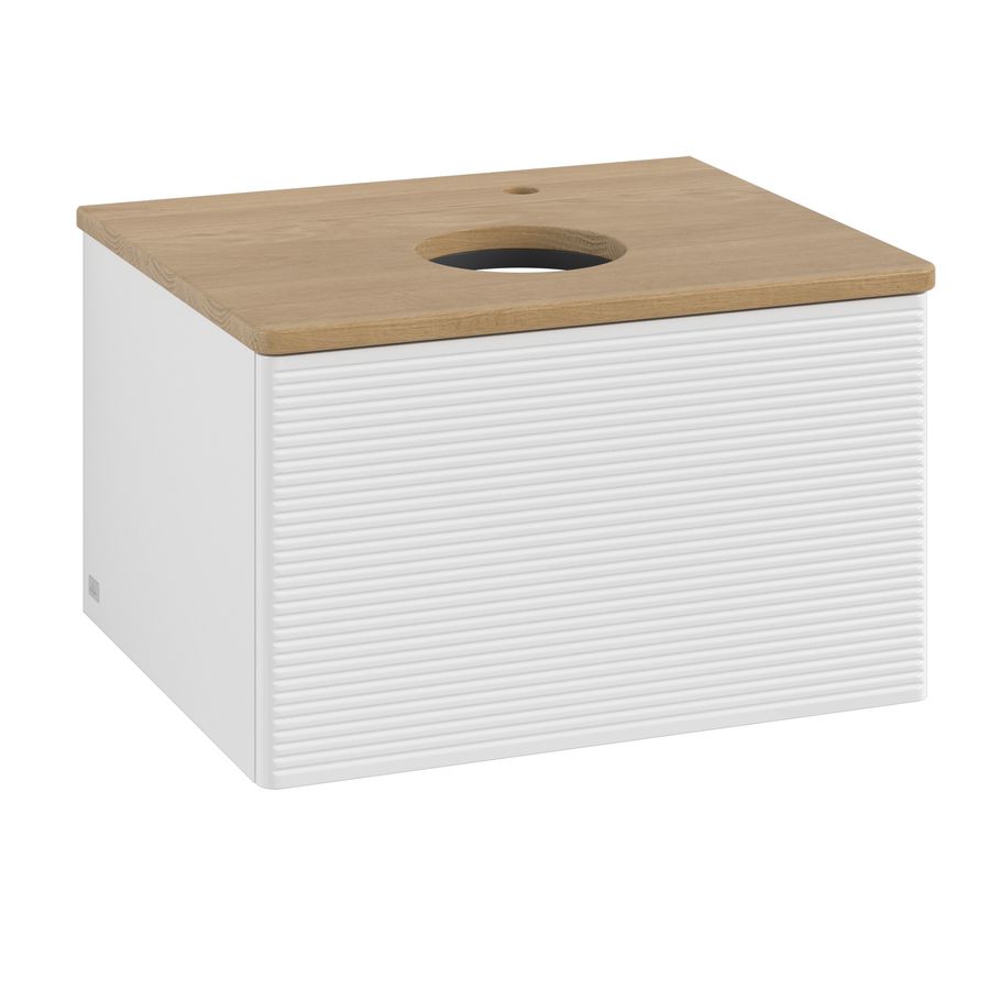 Wastafelonderkast Antao 600x360x500mm G.White.L K29151GF