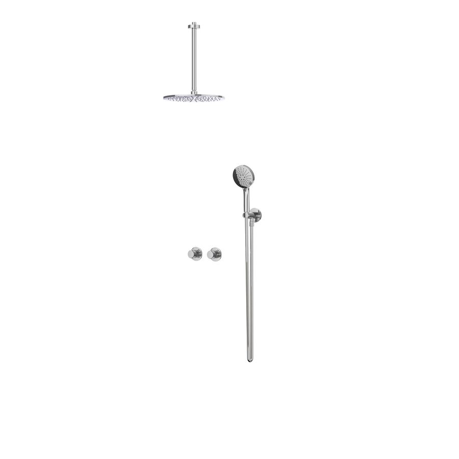 Afbouwdeel regendouche IVY combiset Nexus 3 inbouwthermostaat chroom CSN3EXCRBFCA excl. inbouwbox