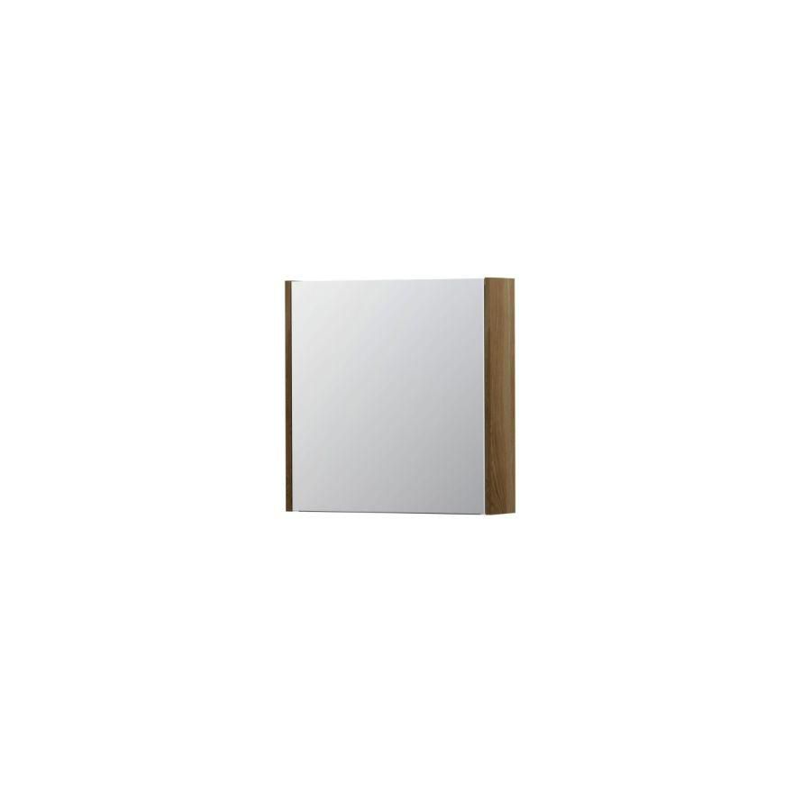 INK SPK1 Spiegelkast 1 dr Massief eiken Ash grey 60x60