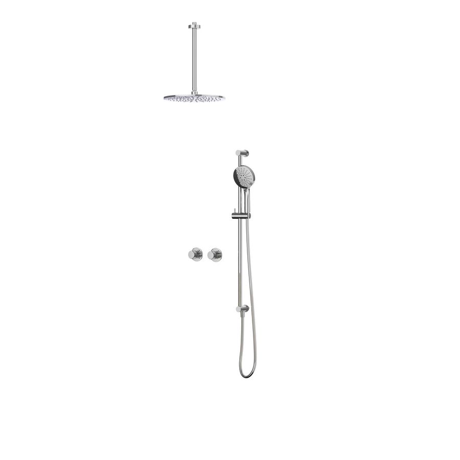 Afbouwdeel regendouche IVY combiset Nexus 3 inbouwthermostaat chroom CSN3EXCRBFCB excl. inbouwbox