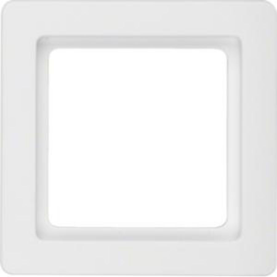 Afdekraam 1-v berker Q.1 polarwit soft-finish