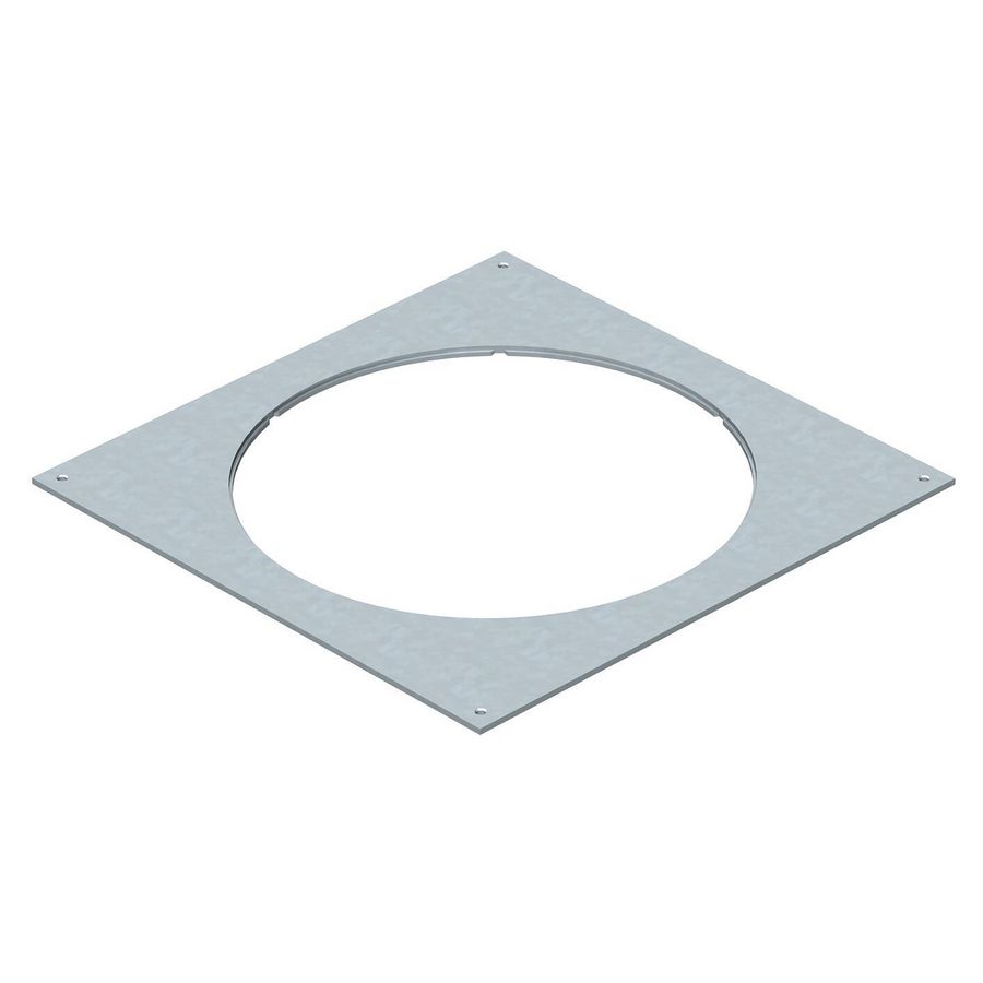 Montagedeksel 350-2/3 voor R7 383x383x4