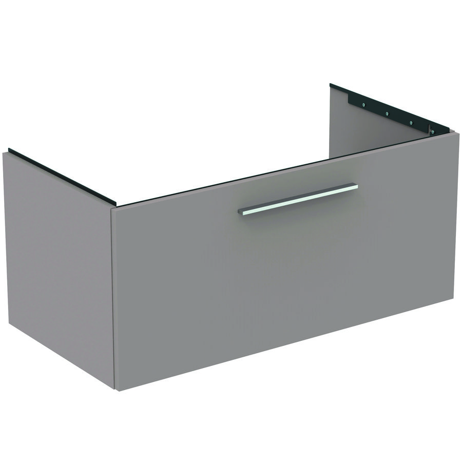 Wastafelmeubel I.LIFE-B 100cm 1x la mat lichtgrijs
